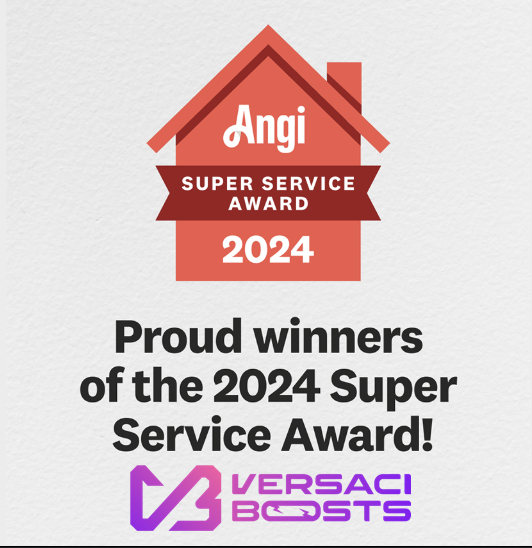 Proud winners of angi super service award